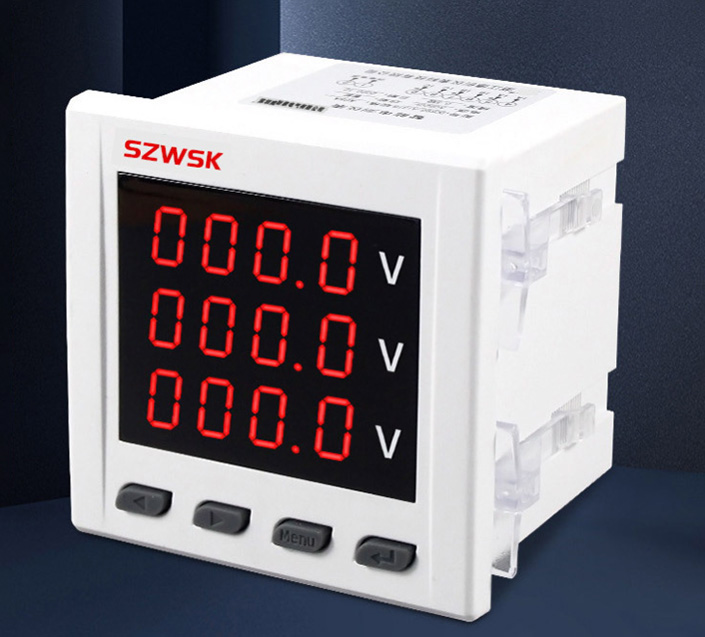 WSK-AIV三相數(shù)顯電壓表系列